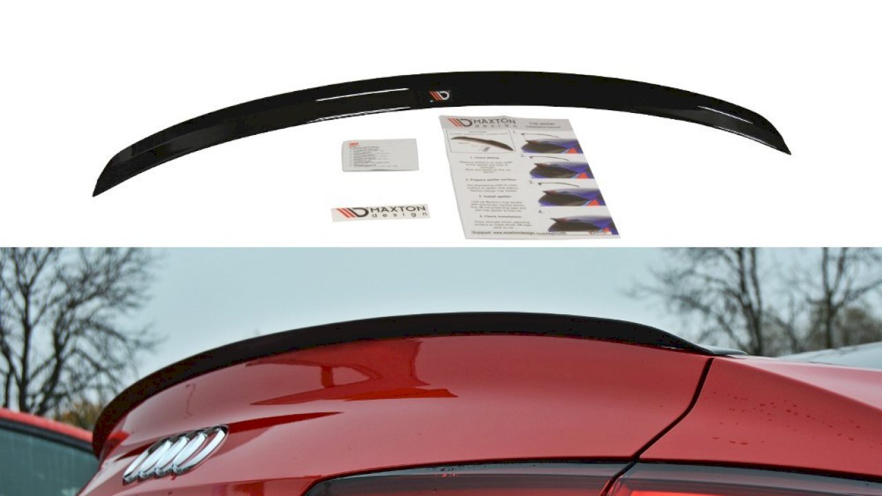 Audi A5 F5 S-Line Coupe 2016- Rearspoiler extension